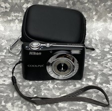 Nikon COOLPIX L22 Compact 12.0MP 3.6x Optical Zoom Digital Camera Black