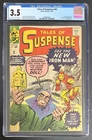 Tales of Suspense #48 Comic Book CGC Graded 3.5 First Iron Man Red & Yellow Suit
