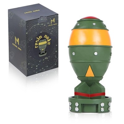 maozyiltle Mini Nuke, Fall Out Merchandise - Nuclear Bomb Statue, Green