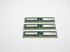 Lot of 3 Dell 16GB PC3-14900R DDR3-1866 ECC Registered Server RAM MT36JSF2G72PZ