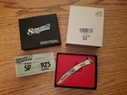 Vintage Schrade + USA LB-1 SC Scrimshaw "Rabbit" Lockblade Pocket Knife NOS
