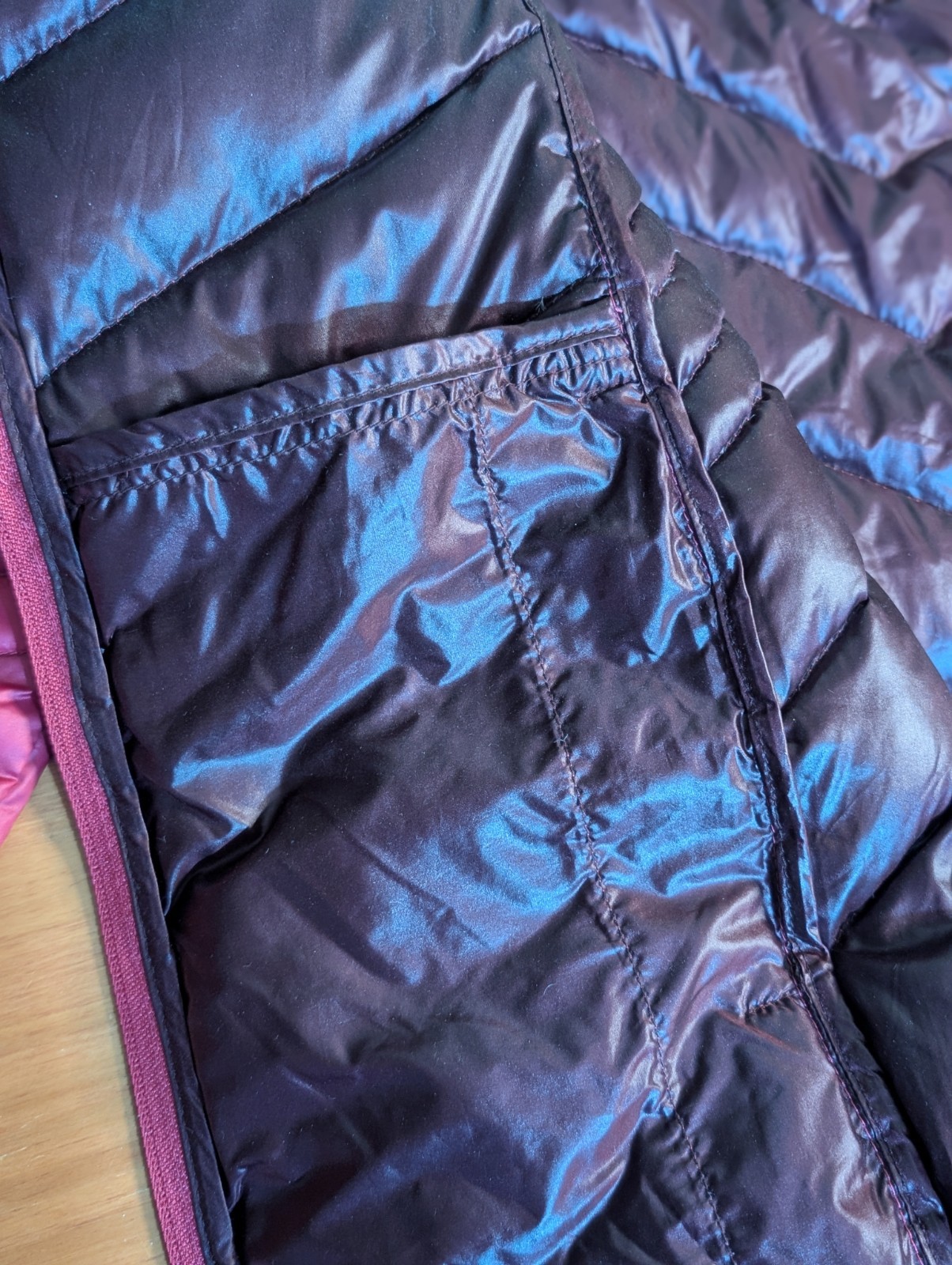 Pink Xersion Packable Down Puffer Jacket Pink Siz… - image 10