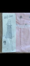 Vtg NOS Ladies Lingerie PRETTY PINK Short Sleeveless Waltz Gown Sz Large