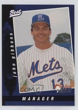 1997 Best St Lucie Mets John Gibbons #9 0q3