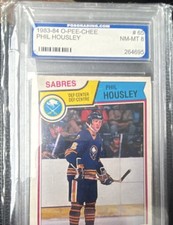 1983-84 O-Pee-Chee Phil Housley #65 Buffalo Sabres NHL PGS NM-MT 8