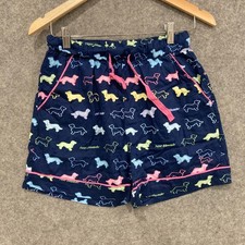 Peter Alexander Pyjama Shorts Girls 14 Years Blue Elastic Waist Cotton 52221