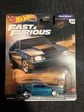 Hot Wheels 2021 Fast & Furious Dark Aqua '92 Ford Mustang