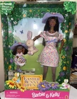 Easter Bunny Fun Barbie & Kelly Gift Set African American Target Special Edition