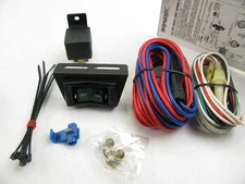 Rally 3182 Universal Fog Light Switch Kit Wiring Harness W/ Fuse, Relay, Switch