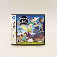 Phineas and Ferb: Across the 2nd Dimension (Nintendo DS, 2011) - CIB - TESTED!