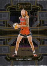 Shakira Austin 2024 Panini Select WNBA #17 Washington Mystics
