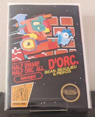 D'Orc #1 3rd Print - Trish Forstner NES 8 Bit Super Mario - Image - Ltd 500 - NM