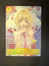 Stussy OP13-110 Alt Art Holo Foil Carrying On His Will One Piece TCG NM-