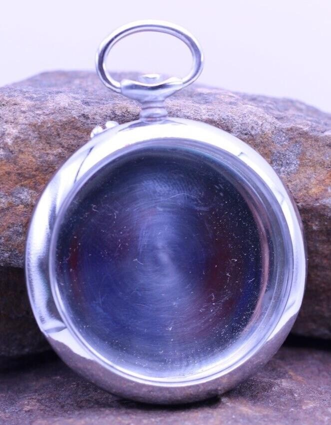 NOS SWISS ART DECO POCKET WATCH CASE 48.2mm DIAMETER (DA)