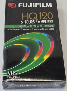 Fujifilm High Quality T-120 VHS Blank Tapes &