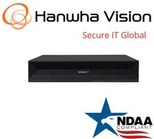 Hanwha Techwin XRN-1620SB1WiseNet 16CH 12MP PoE+ NVR IP Security Recorder No HDD