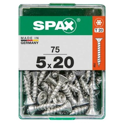 Spax Universalschrauben 5.0 x 20 mm TX 20 - 75 Stk.  Schraube