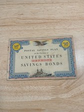 Postal Savings Plan United States Defense Savings Bonds 1947