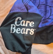 Y2K Care Bears Ursinhos Carinhosos Purple Cropped Jacket BNWT Size S