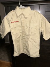 Boy Scout BSA UNIFORM New Style SHIRT Youth Medium Short Sleeve O97