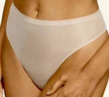 MIRACLESUIT Body Glow Warm Beige Nude Lt Control Waistline Thong Panty XL