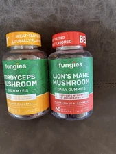 Fungies Lion's Mane Mushroom Blueberry Strawberry & Mango Pineapple (60 Eac)