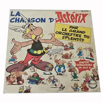 45T   La chanson d Astérix par le grand orchestre du splendid