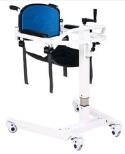 UJQNBM Patient Lift Transfer Chair for Home, Bed to Toilet Transfer Chair
