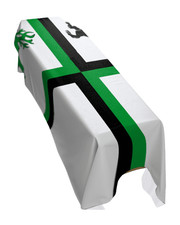 Bloxwich Town Coffin Drape Flag - Premium Quality and Made To Order in the UK