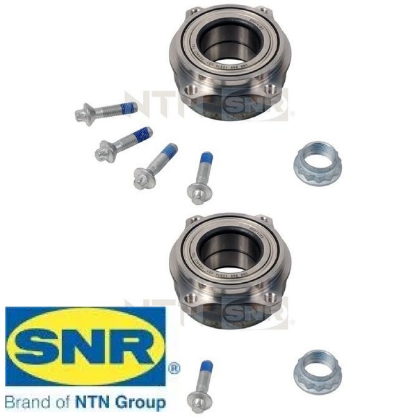2X Radlagersatz SNR R151.37 2 Radlager Satz Links Rechts Hinterachse-image