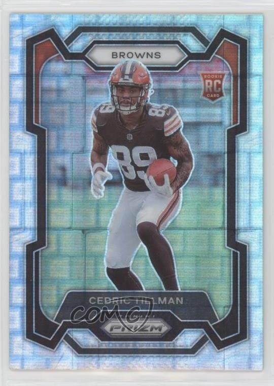 2023 Panini Prizm Rookies Pandora Prizm /400 Cedric Tillman #321 Rookie RC