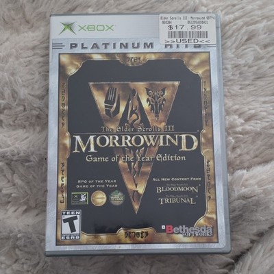 Bethesda The Elder Scrolls III: Morrowind GOTY Xbox T NTSC-U/C 2004 Manual