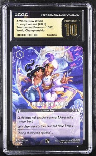 A Whole New World graded CGC 10 for sale on eBay