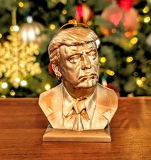 Donald Trump Christmas Ornament Presidential Bust MADE IN USA  MAGA 45  47