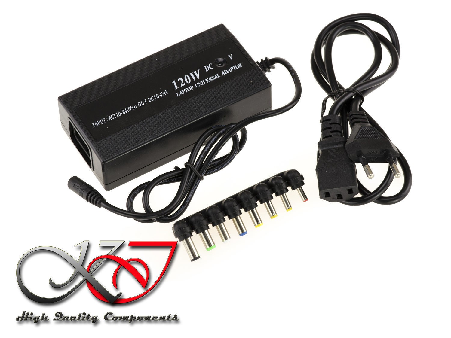 Alimentation universelle portable 220V 120W chargeur PC universel