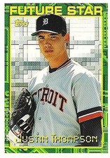 1994 Topps - Future Star Justin Thompson #313