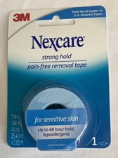 3M NEXCARE STRONG HOLD PAIN-FREE REMOVAL TAPE 1 in. X 144 in.