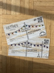 Happiness Festival 2026 Wochenendticket mit Camping ab Donnerstag