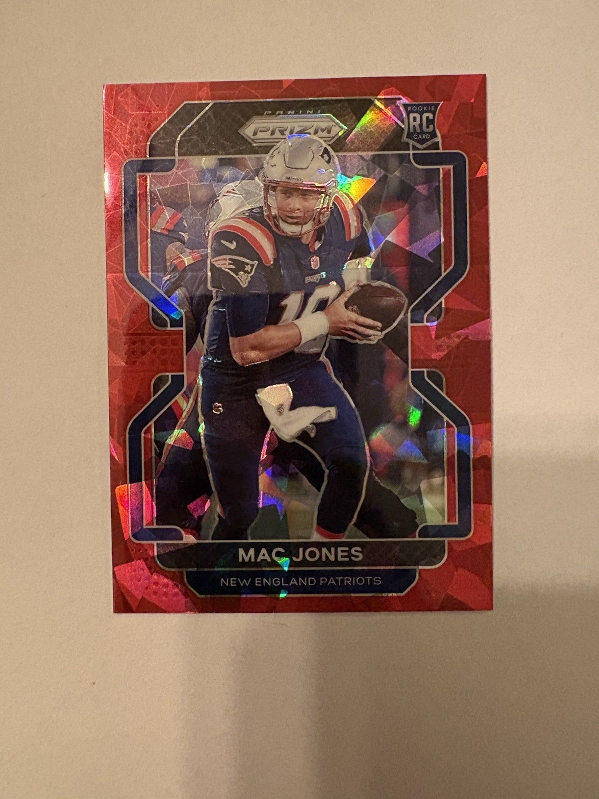 2021 Panini Prizm - Rookie Mac Jones #336 Red Ice Prizm (RC)🔥