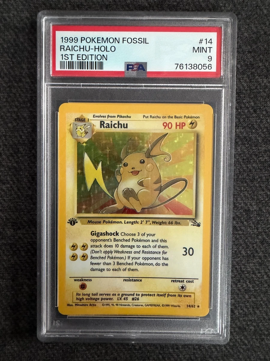 Pokémon TCG 1st Edition Holo Rare Individual Collectible Card Game