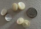 VTG Classic Art Deco Mother Of Pearl Three Unmatched Cufflinks SeePhotos — photo 2