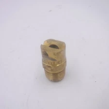 Spraying Systems Co VeeJet Brass Nozzle H1/2U-65150 1/2" MNPT Flat Spary