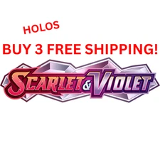 Scarlet & Violet Pokémon 1 - 198 - PICK YOUR OWN HOLO NEAR MINT/MINT