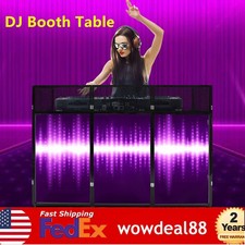 23 x73 DJ Booth Table Foldable DJ Stand Free Standing DJ Booth Stand 20kg max.