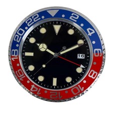34cm Luxury Creative Wall Clock Modern Metal Design Art Wall Clock Livingroom