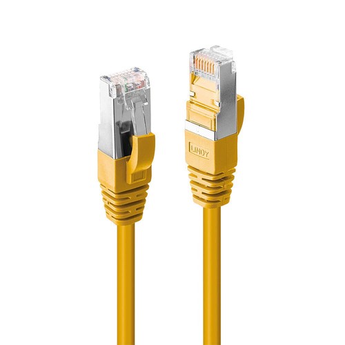 LINDY 45983 3 m Cat.6 S/FTP LSZH Cable, Yellow, Halogen-Free - 第 1/2 張圖片