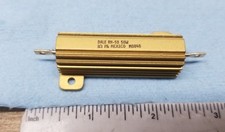 One New Vishay Dale RH-50 series Wirewound resistor, 1 Ohm, 50 watt, 1 