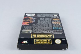 Nintendo NES *Wizards & Warriors III: Kuros: Visions of Power* OVP PAL B 8W-FRG+