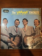 Buddy Holly and The Crickets Signed Album Cover (The Chirping Crickets)