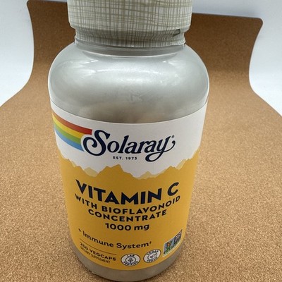 Solaray - Vitamin C with Bioflavonoid Concentrate 1000 mg. - 250 VegCaps